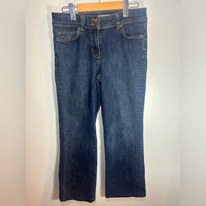 DENVER HAYES, size 32 contemporary fit, straight leg blue jean, denim